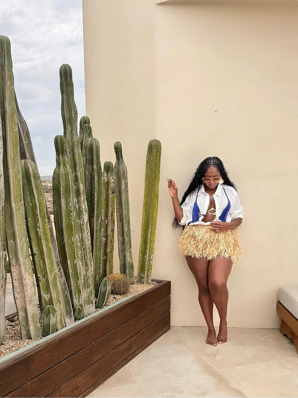 ASOS Raffia Skirt - Picture 3 of 3
